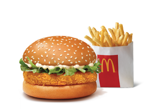 McVeggie Burger + Fries (R)