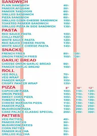 Cake Palace menu 2