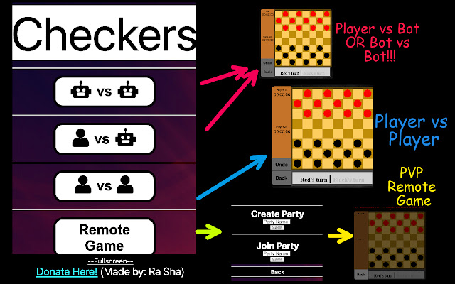 Checkers (Play Checkers) chrome extension