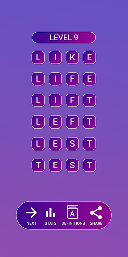 Word Ladders - Cool Words Game, Solve Word Puzzle screenshots 5