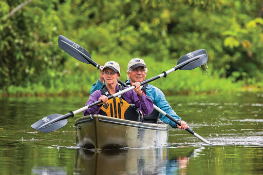 amazon-kayaking.jpg - Go on a thrilling kayaking tour while on a Lindblad expedition down the Amazon River.