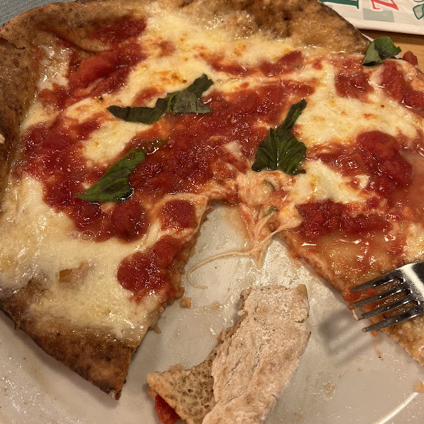 Gluten-Free Pizza at Pizzeria da Franco