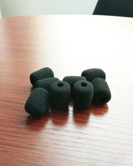 5PCS Black Microphone Headset Foam Sponge Windscreen Mic ... - 3