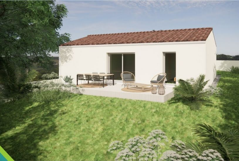  Vente Terrain + Maison - Terrain : 830m² - Maison : 58m² à Écoyeux (17770) 