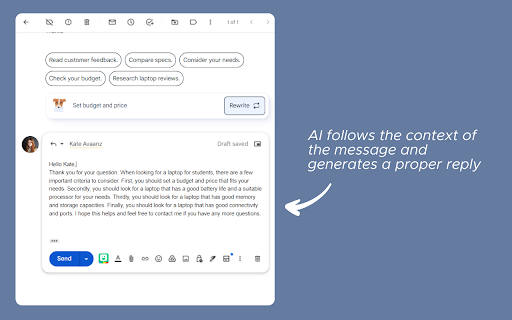 MailBuddy – ChatGPT AI Email Assistant