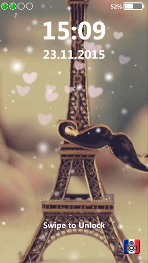 Paris Lock Screen