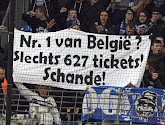 Genk-fans hebben een duidelijke boodschap voor Anderlecht: "Nr. 1 van België? Slechts 627 tickets? Schande!"