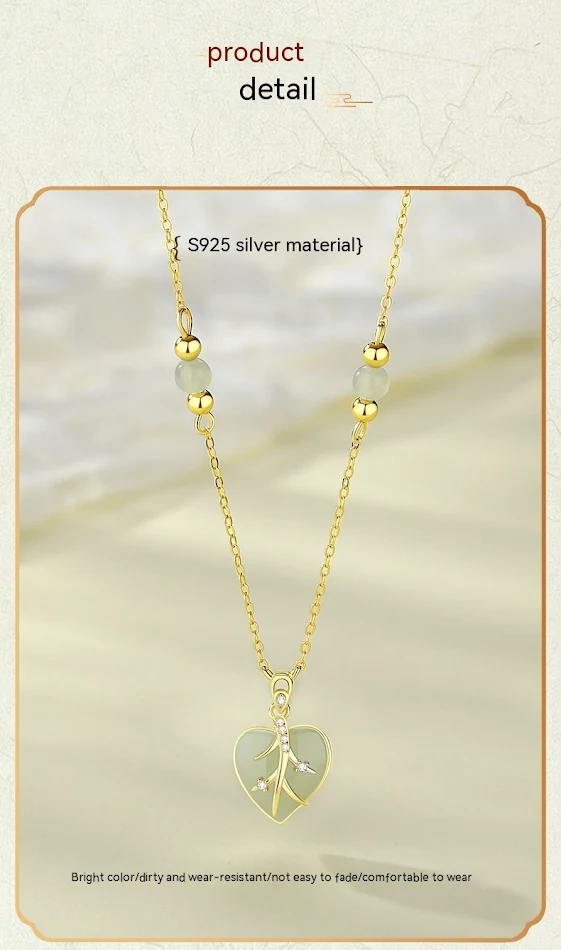 Collier Coeur en Argent Sterling 925 National Fashion pour Femme Pendentif en forme de coeur Bijoux Tendresse