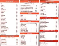 Hotel Vasanth Vihaar menu 1