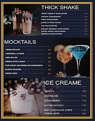 CR7 - The Cafe Lounge menu 1