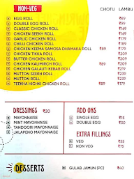 34 Chowringhee Lane menu 3