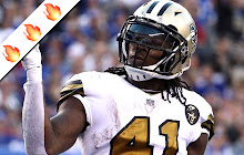 Alivin Kamara New Tab NFL Theme small promo image