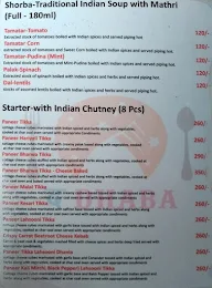 The Dhaba menu 7