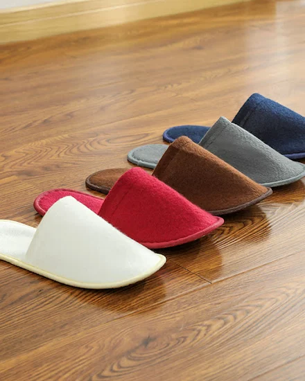 5 Pairs Disposable Slippers Hotel Travel Slipper Sanitary... - 1