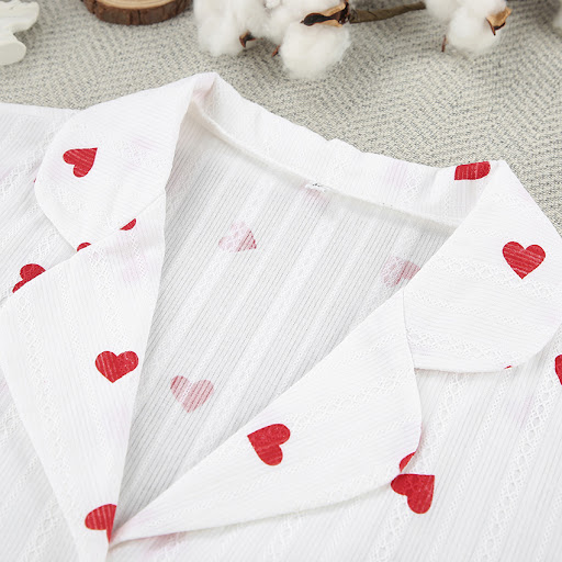 Title 9, Spring White Two-Piece Homewear Set for Women, ...