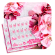 Pinky Floral Keyboard Theme Download on Windows