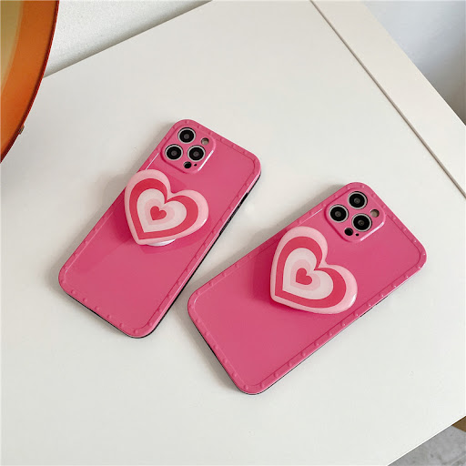 Title 8, Polka Dot Love Bracket Phone Case. Stylish dott...
