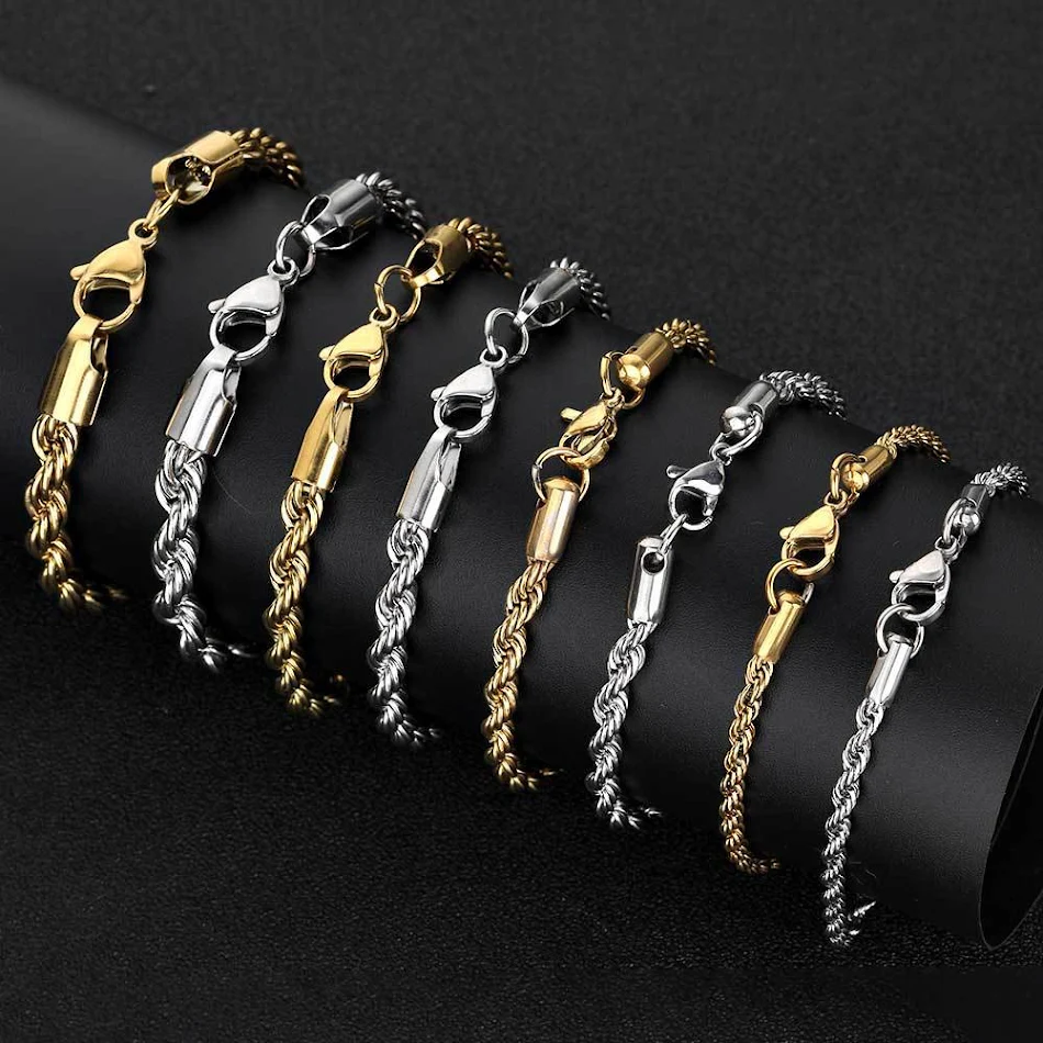 Collier Hip Hop en acier inoxydable, fleurs de chanvre, chaîne, bouton, corde. Bijou tendance pour hommes et femmes. Style urbain et unique.