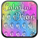 Download Colorful Water Drop Keyboard For PC Windows and Mac 10001002