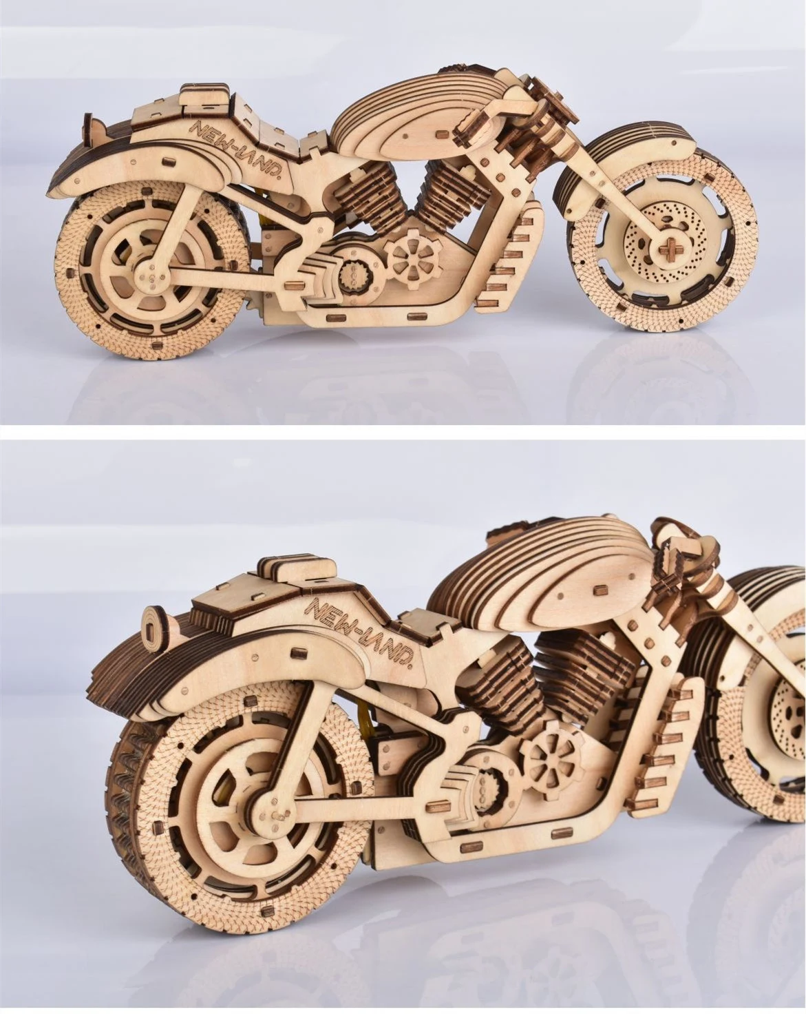 Title 1, DIY Cross-Border Wooden 3D Puzzle Model Rubber ...