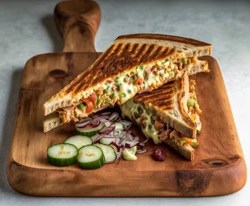 Chicken Tikka Cheese Sandwich