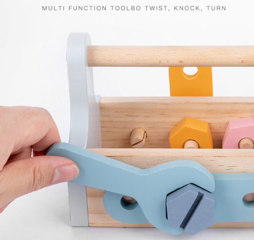 Title 6, Childrens Screw Toolbox Educational Disassembl...