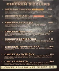 Yoko Sizzlers menu 4