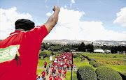 ENOUGH IS ENOUGH: Sadtu members on the march. President Jacob Zuma must back Basic Education Minister Angie Motshekga by insisting that children's rights trump teachers' perks