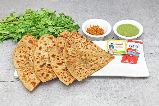 Desi Ghee Methi Pyaz Paratha