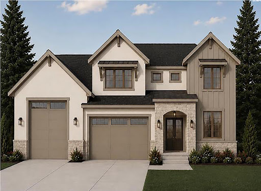 House with garden 2