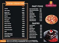 Cakes & Pies menu 1