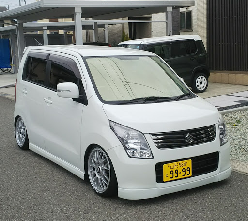 ワゴンr Mh23sの右斜め前写真展 スパッタゴールド60 J Line 純ベタ 仙台仕様に関するカスタム メンテナンスの投稿画像 車 のカスタム情報はcartune