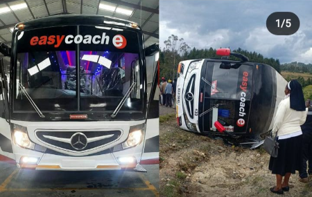 Easy coach crash in Londiani