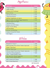 Wooray Cafe menu 1