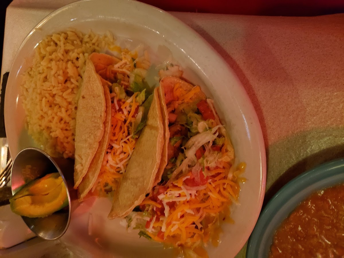 Shrimp tacos