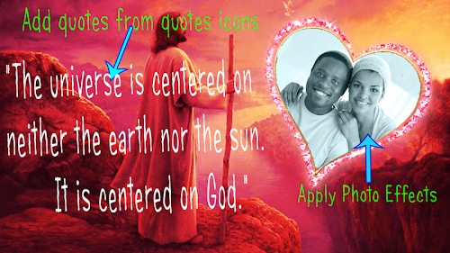 Android application Lord Jesus Photo Frames HD screenshort