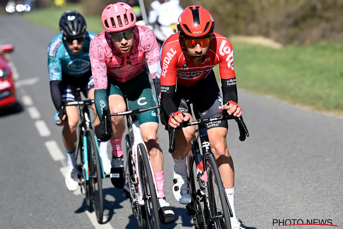 Giro di De Gendt: Thomas De Gendt slaat in Potenza een grote slag