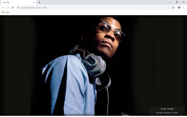 Herbie Hancock New Tab Theme