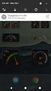 Gauge Battery Widget 2014