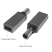 Đầu Chuyển Usb Type - C Sang Đầu Dc Laptop Pd 100W Phiên Bản Nhôm Đúc