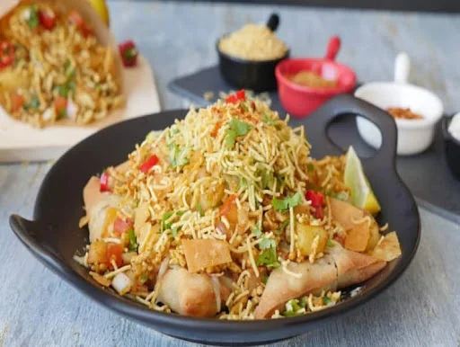 Samosa Bhel