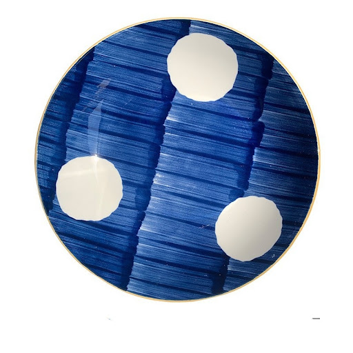 Title 5, Blue Cartoon Plate Cute Creative Tableware Make...