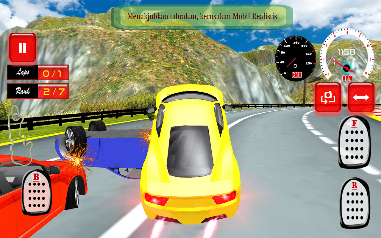 Turbo Reli Mobil Balap 3D Apl Android Di Google Play