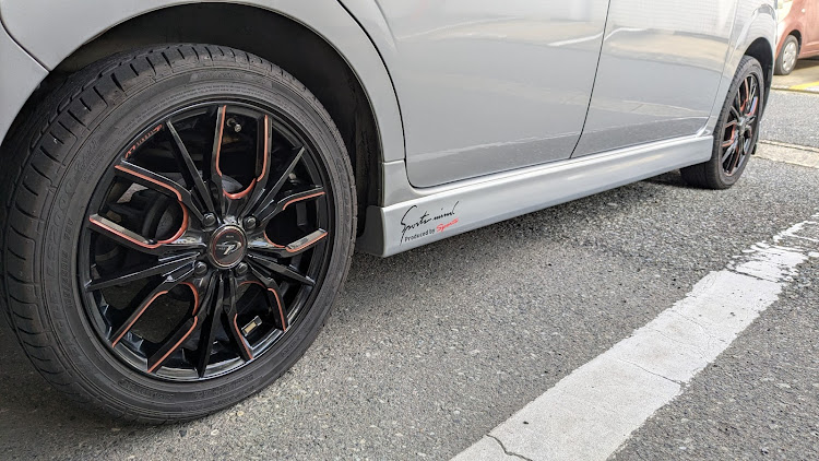 タントのみんなでつくろうホイール図鑑・洗車に関するカスタム事例の投稿画像2枚目