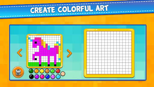 Screenshot Pixel Art Coloring Games