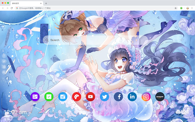 Tomoyo New Tab, Customized Wallpapers HD