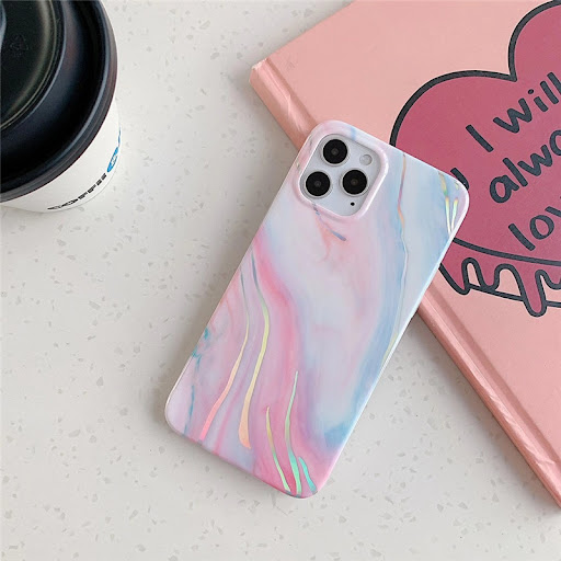 Title 5, iPhone XS Max Laser Rainbow Phone Case. Protect...