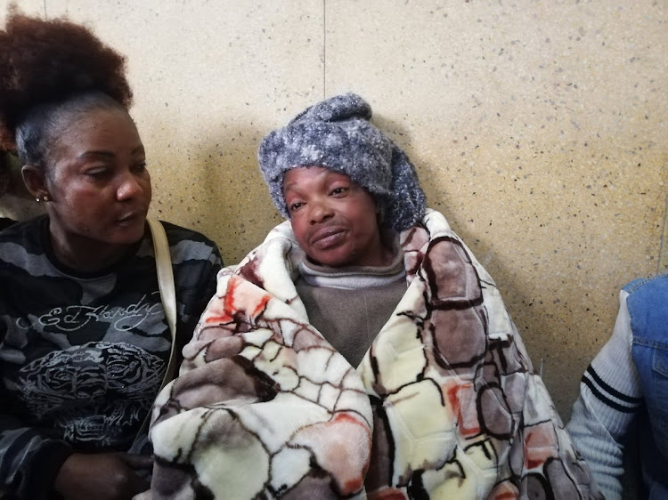 Daniel Bakwela's mother Antonette Mabiala arrives at court to witness the first court appearance of his alleged killer on Wednesday.