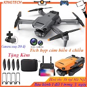 Flycam Máy Bay Điều Khiển Từ Xa P8 - Pro Camera 4K Hd Kết Nối Wifi Qua Smart Phone, Trang Bị Cảm Biến Va Chạm 4 Chiều