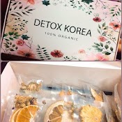 Hộp 30 Gói Trà Detox Hoa Quả Sấy Khô Giảm Cân, Detox Korea Full Vip (Ảnh Thật) - Tặng Bình Pongdang 1000Ml + Đường